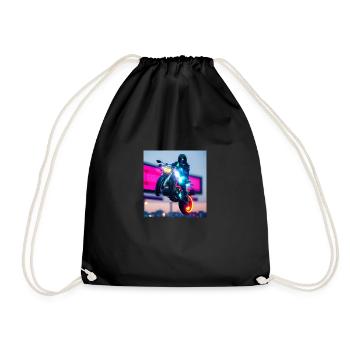 Moto - Sac de sport léger - noir - Devant