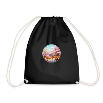 Mondes de rêve : votre style, votre voyage - Sac de sport léger - noir - Devant