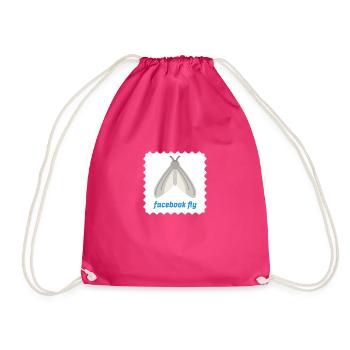 Amoureux de Facebook - Sac de sport léger - fuchsia - Devant