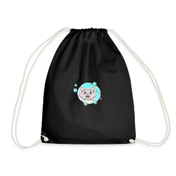Savon Bubbles Chat - Sac de sport léger - noir - Devant