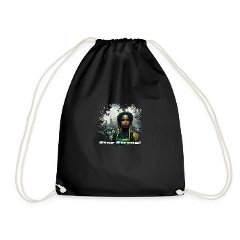 Restez fort Fort Apocalypse apocalyptique - Sac de sport léger - noir - Devant