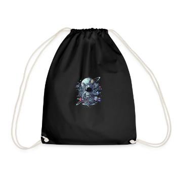 Astronaute - Sac de sport léger - noir - Devant