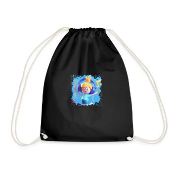 FUNNY MUSIC 3 - Drawstring Bag - black - Front