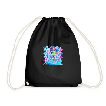 MUSIQUE DRÔLE 10 - Sac de sport léger - noir - Devant