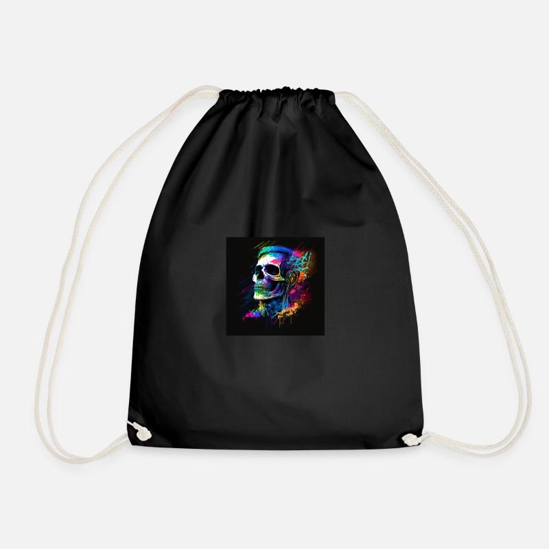 Goa Skull - Turnbeutel - Schwarz