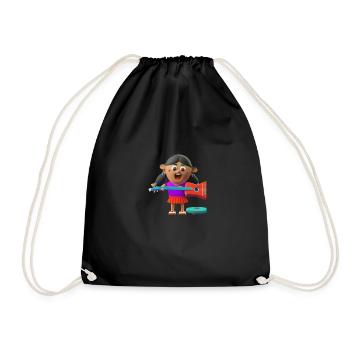 DRÔLE 21 - Sac de sport léger - noir - Devant