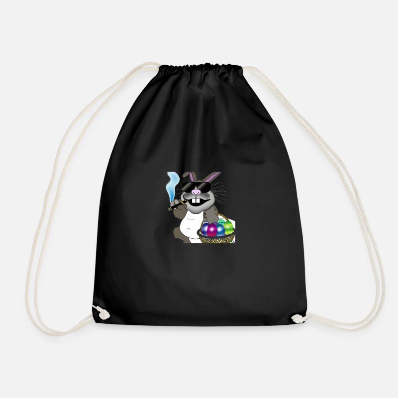 Lapin de Pâques 5 - Sac de sport léger - noir