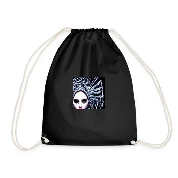 Woman Power - Drawstring Bag - black - Front