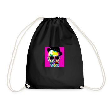 Heisenberg Mr White Bad Breaking - Turnbeutel - Schwarz - Vorne