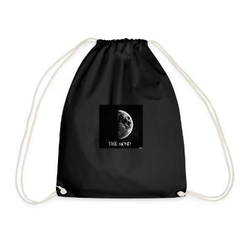 dark side of the moon - the moon - Drawstring Bag - black - Front