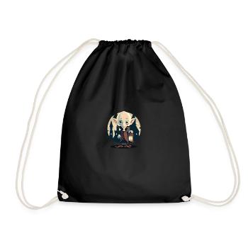 Vampire skin - Drawstring Bag - black - Front