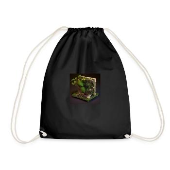 Techno-nature : - Sac de sport léger - noir - Devant