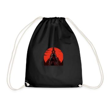 dark tower - Drawstring Bag - black - Front