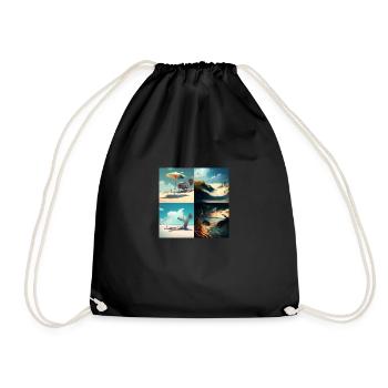 Summer time - Sac de sport léger - noir - Devant