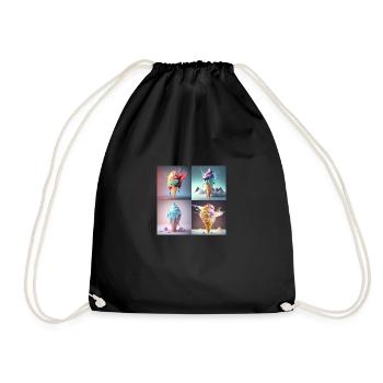 Glace and Summer - Sac de sport léger - noir - Devant