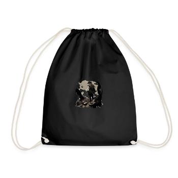 COWBOY - Drawstring Bag - black - Front