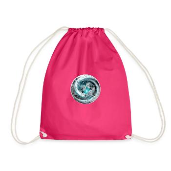 gemeaux 2 statues - Sac de sport léger - fuchsia - Devant