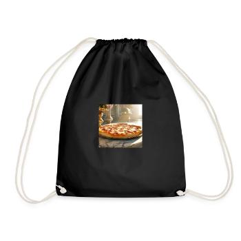 Pizza Lover Flavour - Turnbeutel - Schwarz - Vorne