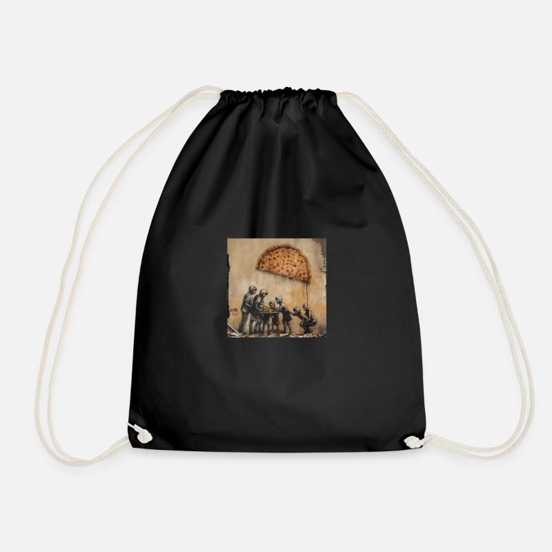 Humanity Wisdom - Inspiring Quote Art - Drawstring Bag - black