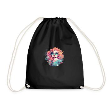 girly 8 - Sac de sport léger - noir - Devant