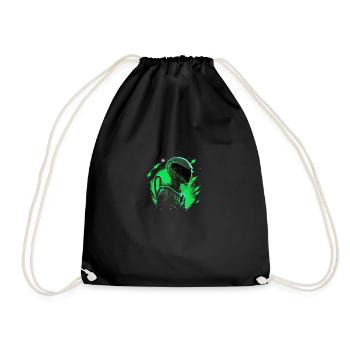Extraterrestre de l’espace - Sac de sport léger - noir - Devant
