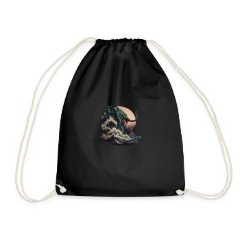 léviathan - Sac de sport léger - noir - Devant