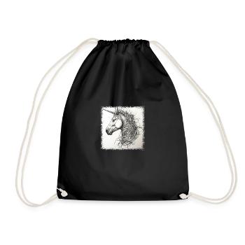 cool present gift idea happy present idea - Turnbeutel - Schwarz - Vorne