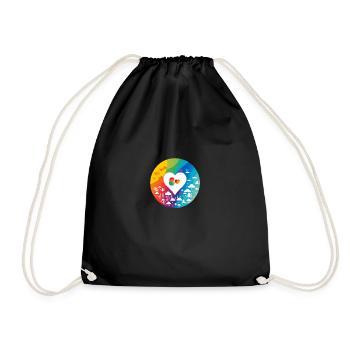 Amour du nuage - Sac de sport léger - noir - Devant