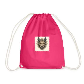 Geek Beagle Shirt Lover Golden Retriever - Sac de sport léger - fuchsia - Devant
