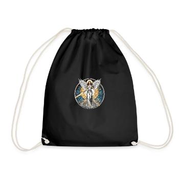 Ange de Lumière - Sac de sport léger - noir - Devant