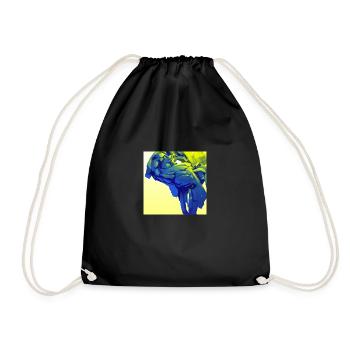Somewhere on Mars - Drawstring Bag - black - Front