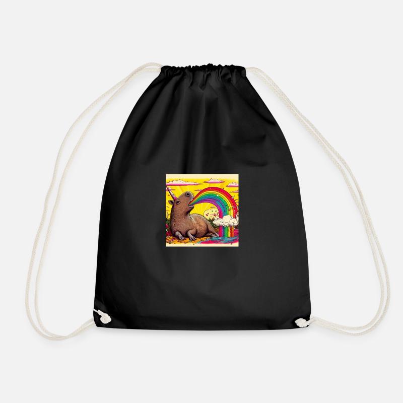 Capybara - Sac de sport léger - noir