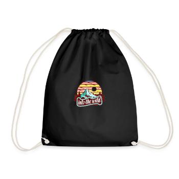 Into the Wild - Sac de sport léger - noir - Devant