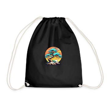 Bonsaï - Sac de sport léger - noir - Devant