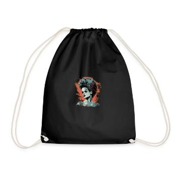 La fiancée du monstre - Sac de sport léger - noir - Devant