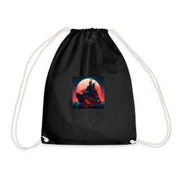 Cuirassé - Sac de sport léger - noir - Devant