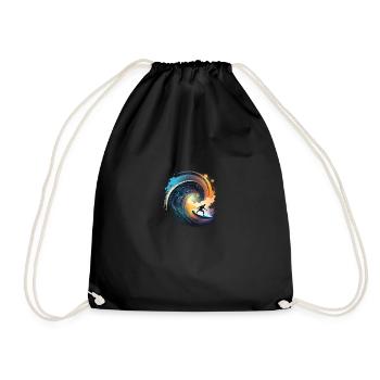 surf - Sac de sport léger - noir - Devant