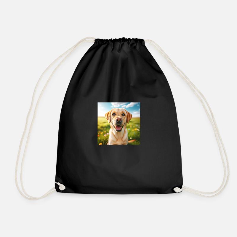 Labrador Retriever - Turnbeutel - Schwarz