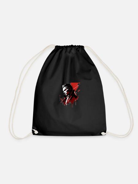 Dracula - Drawstring Bag - black