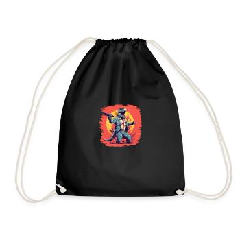 geek birthday present children childrens birthday - Turnbeutel - Schwarz - Vorne