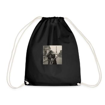 Love knows no boundaries 2 - Drawstring Bag - black - Front