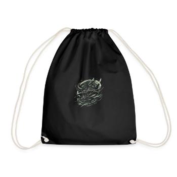 Manœuvres aériennes - Sac de sport léger - noir - Devant