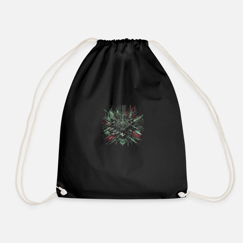 Noyau cybernétique - Sac de sport léger - noir