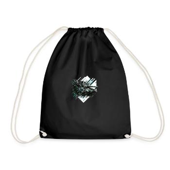 Dynamic Assault Barrage - Drawstring Bag - black - Front