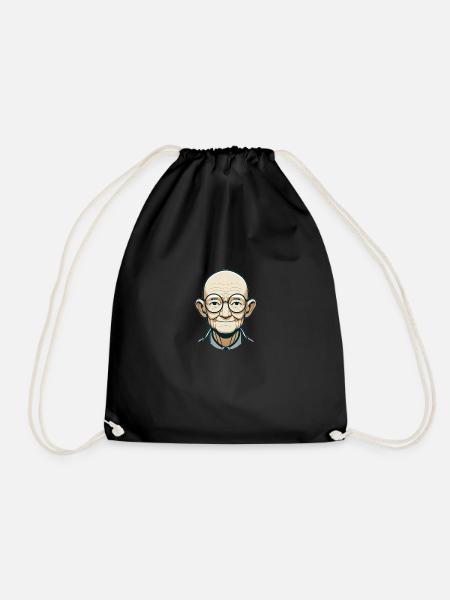 An old man - Sac de sport léger - noir