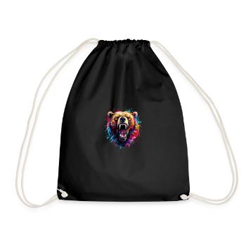 Grizzli - Sac de sport léger - noir - Devant