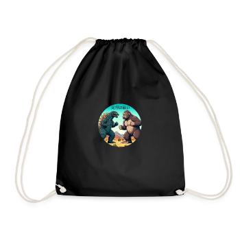 The Ultimate Battle - Drawstring Bag - black - Front