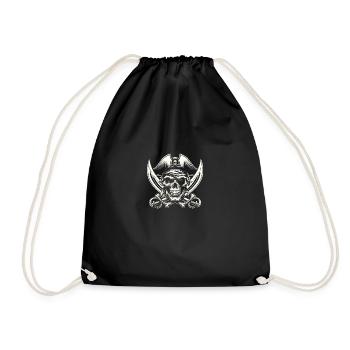 Rogue's Remnant - Drawstring Bag - black - Front