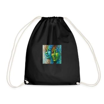 Diverse Reflections: Magnificent Faces in Color - Sac de sport léger - noir - Devant