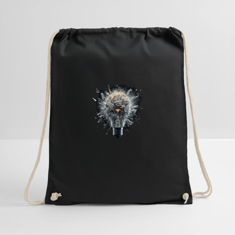 Exploding pear Drawstring Bag